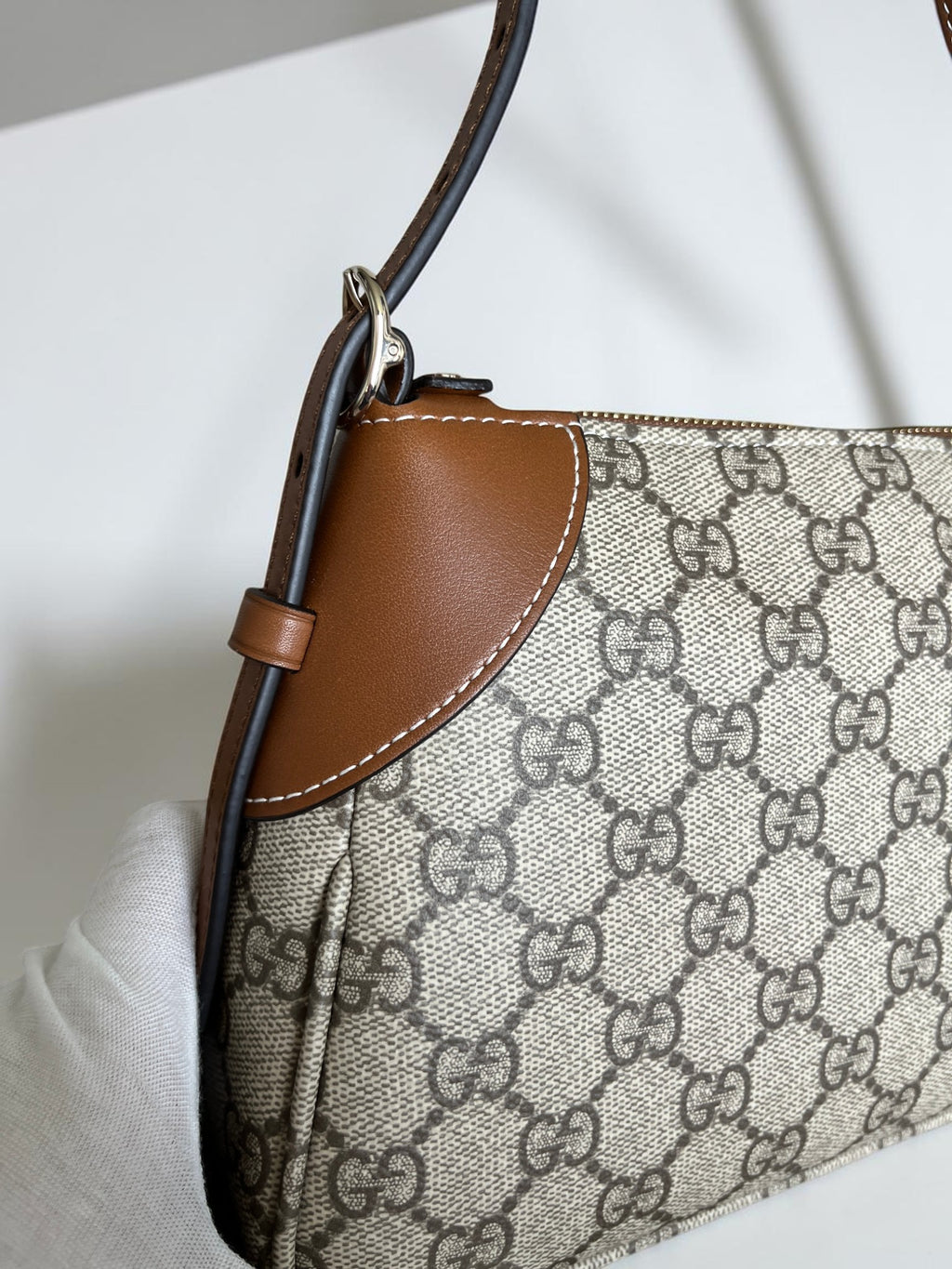 Gucci Emblem GG Small Shoulder Bag