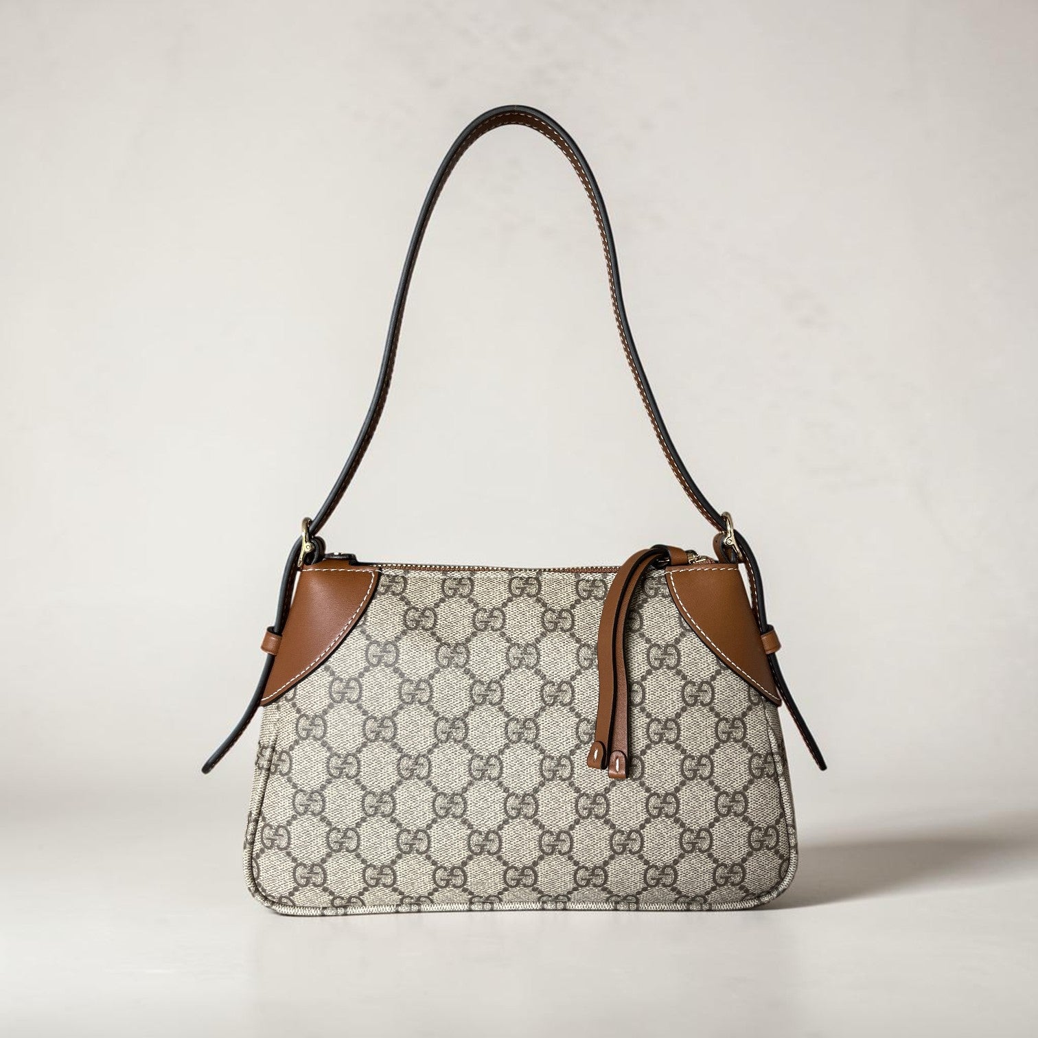 Gucci Emblem GG Small Shoulder Bag