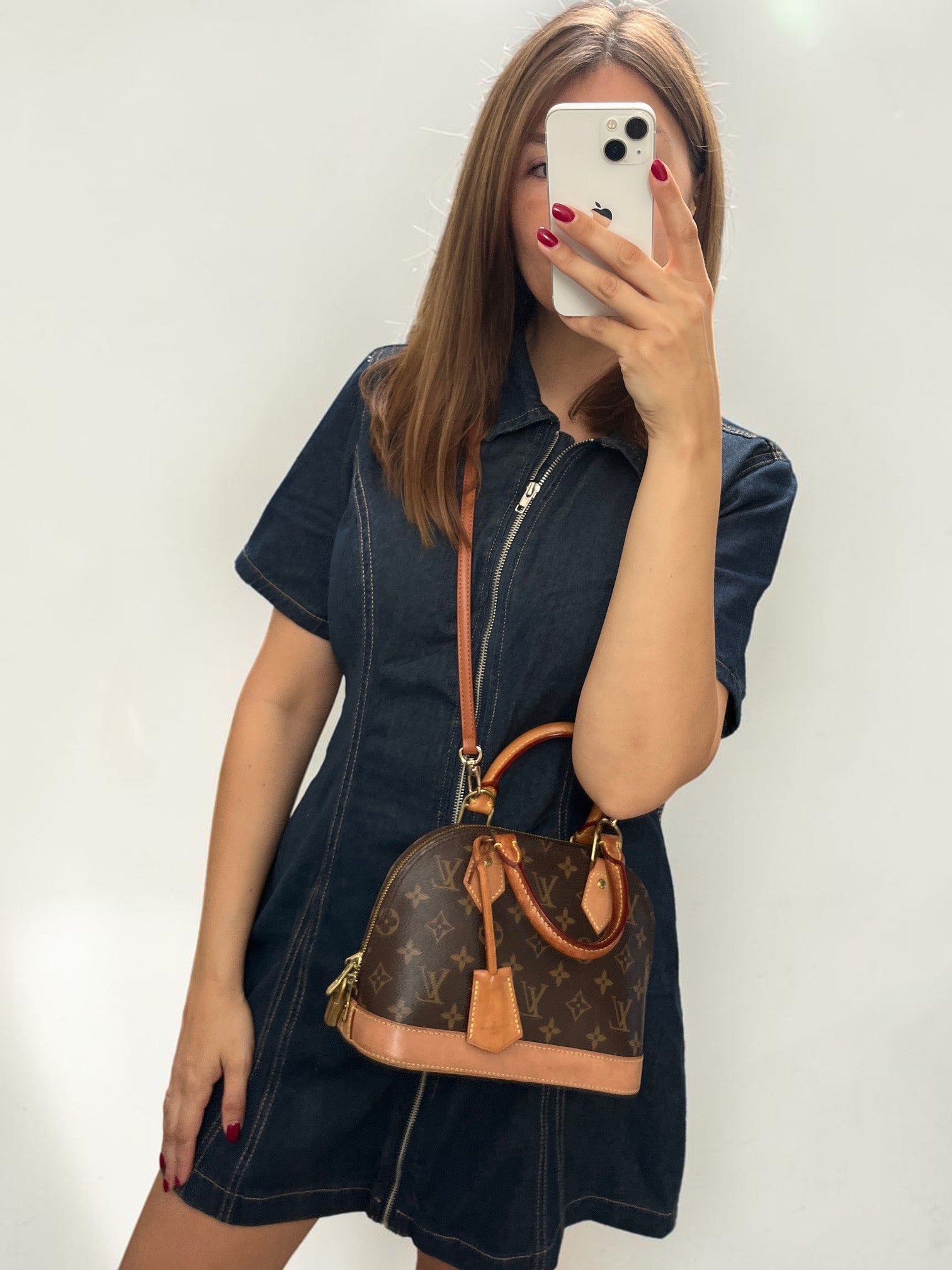 2019 Louis Vuitton Alma BB Monogram Coated Canvas