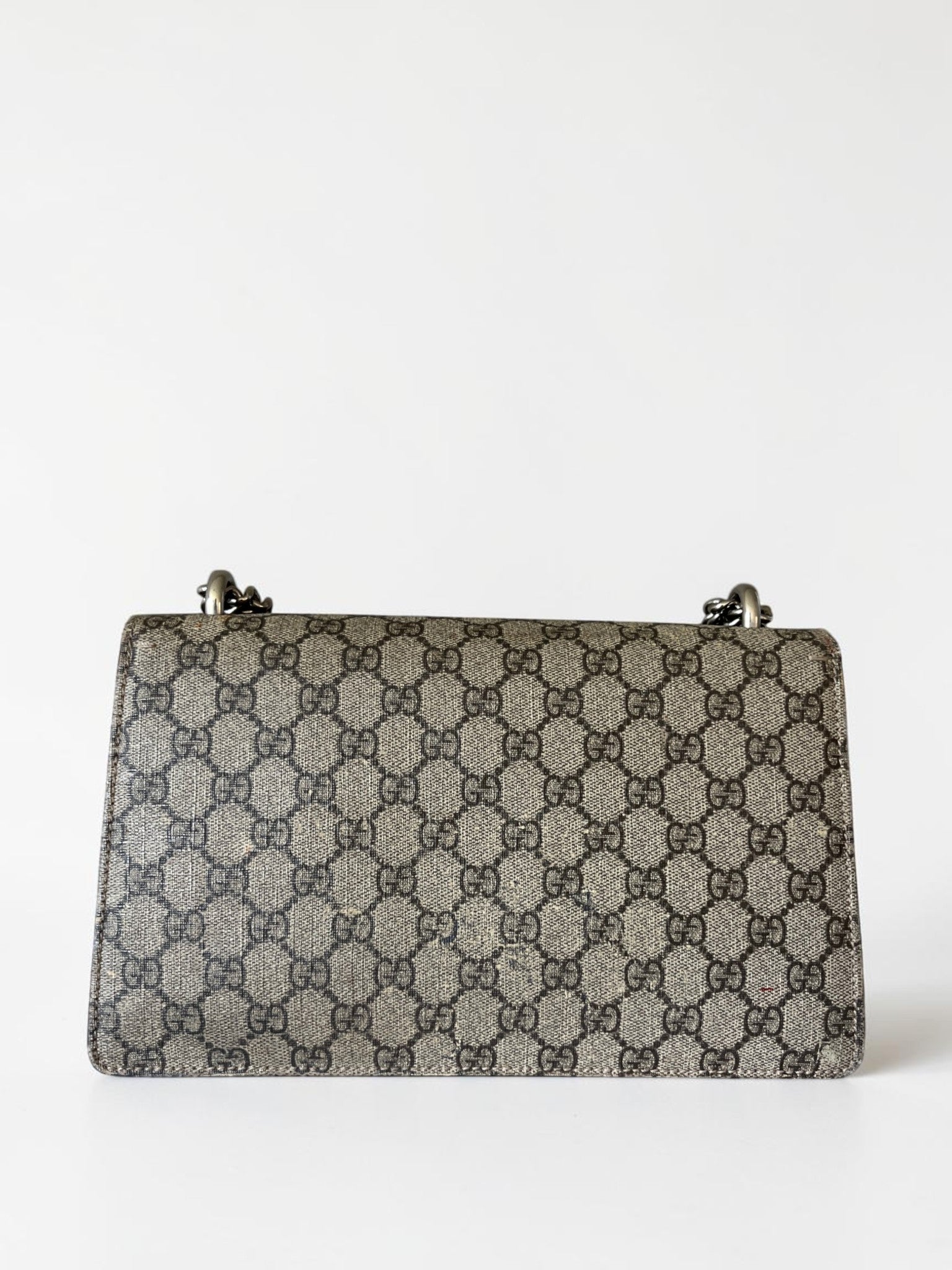 Gucci Dionysus Medium GG Supreme Red Suede