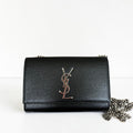 Saint Laurent Kate Small Bag Black