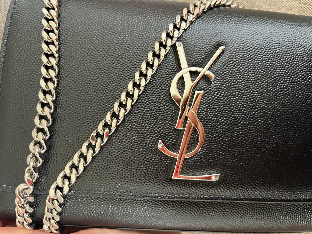 Saint Laurent Kate Small Bag Black