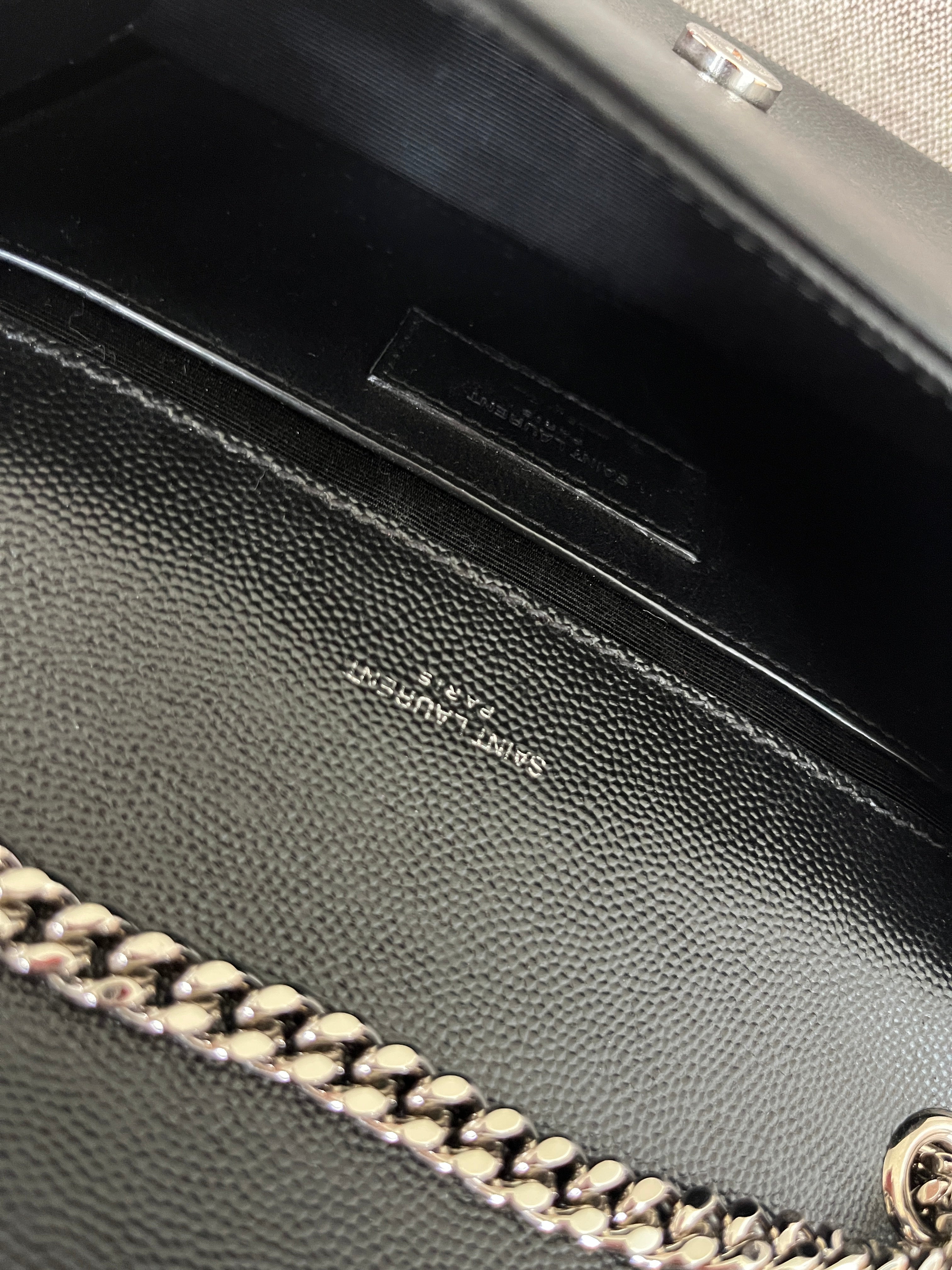 Saint Laurent Kate Small Bag Black