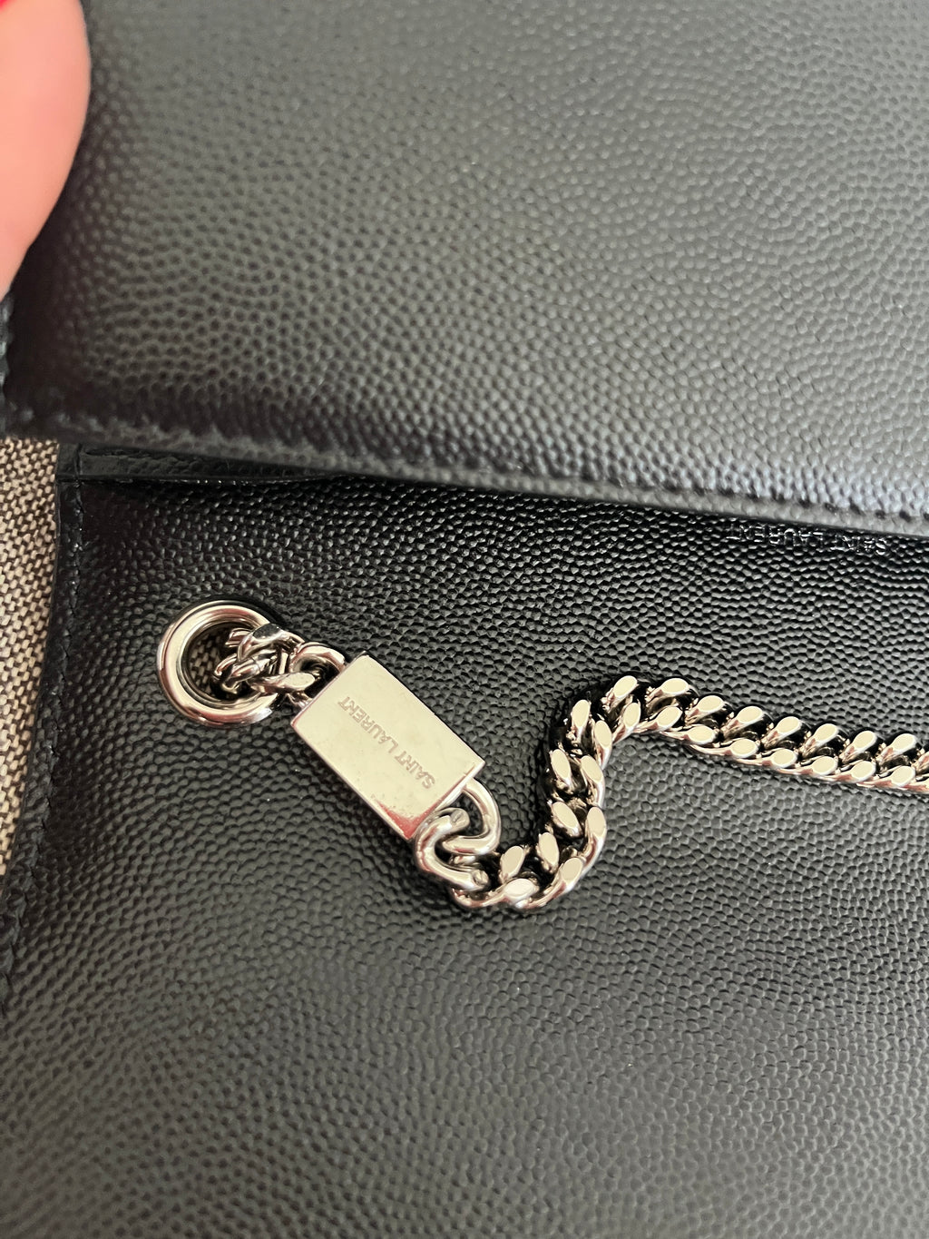 Saint Laurent Kate Small Bag Black