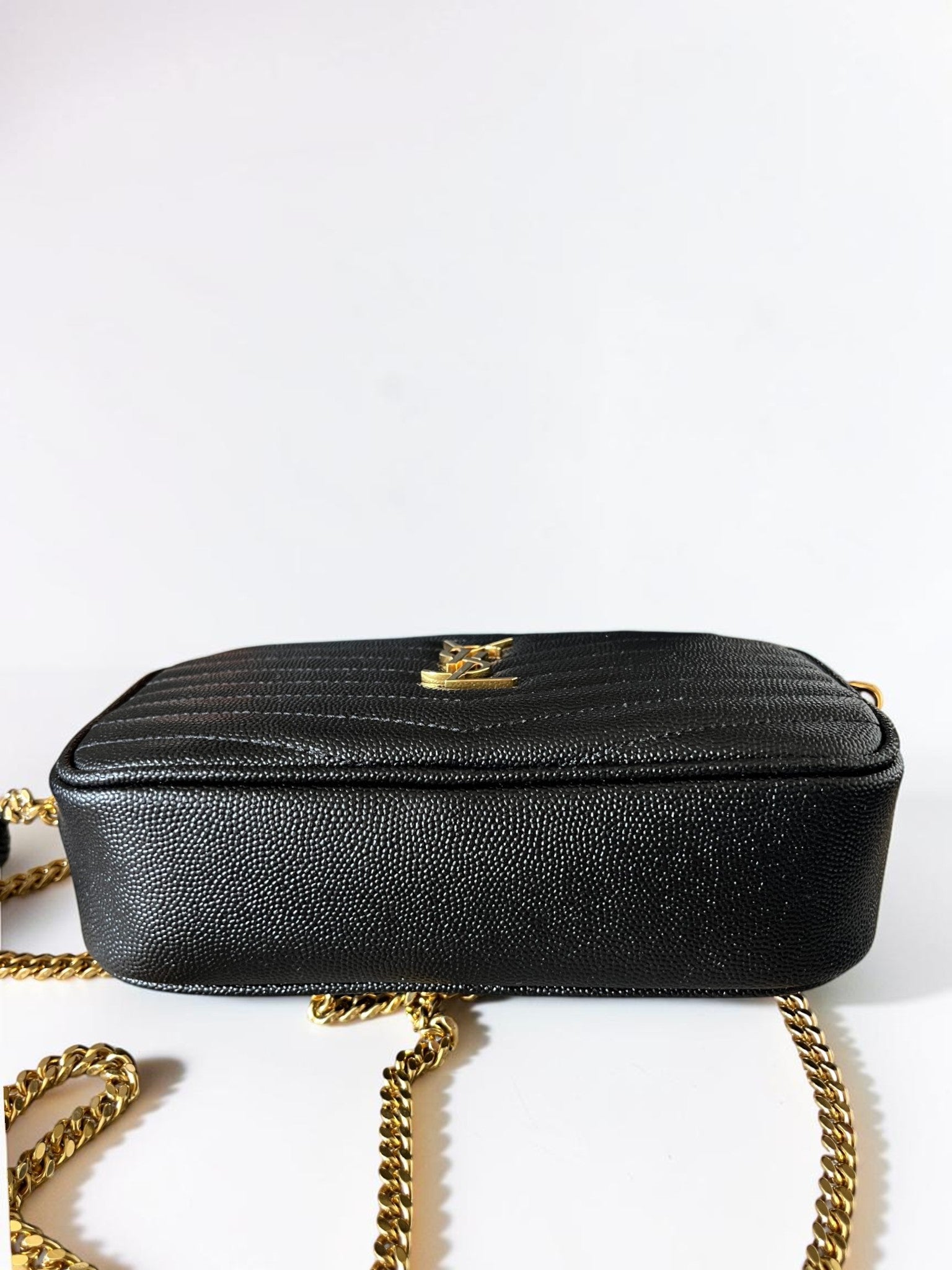 Saint Laurent Lou Mini Camera Bag Black