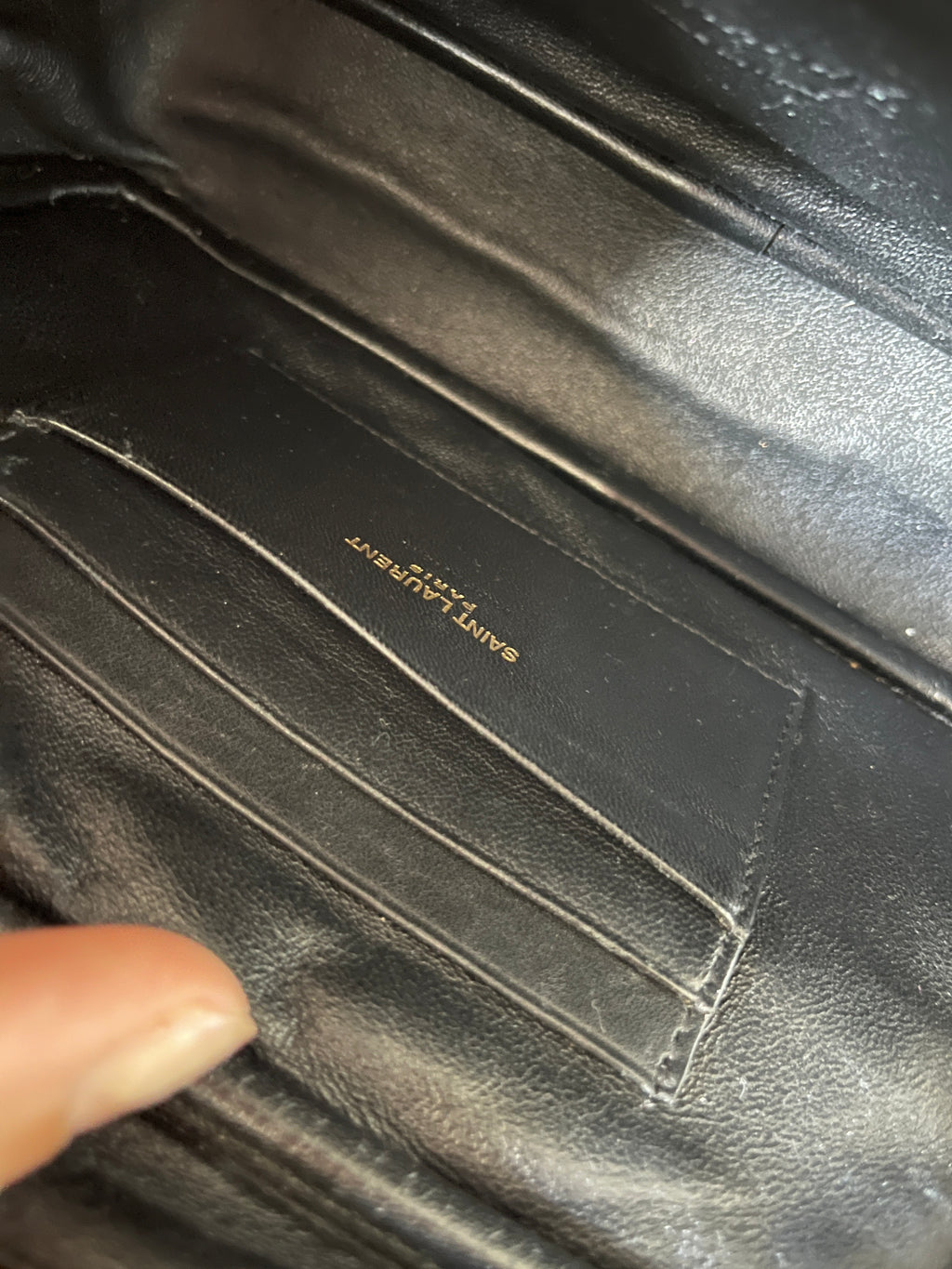 Saint Laurent Lou Mini Camera Bag Black