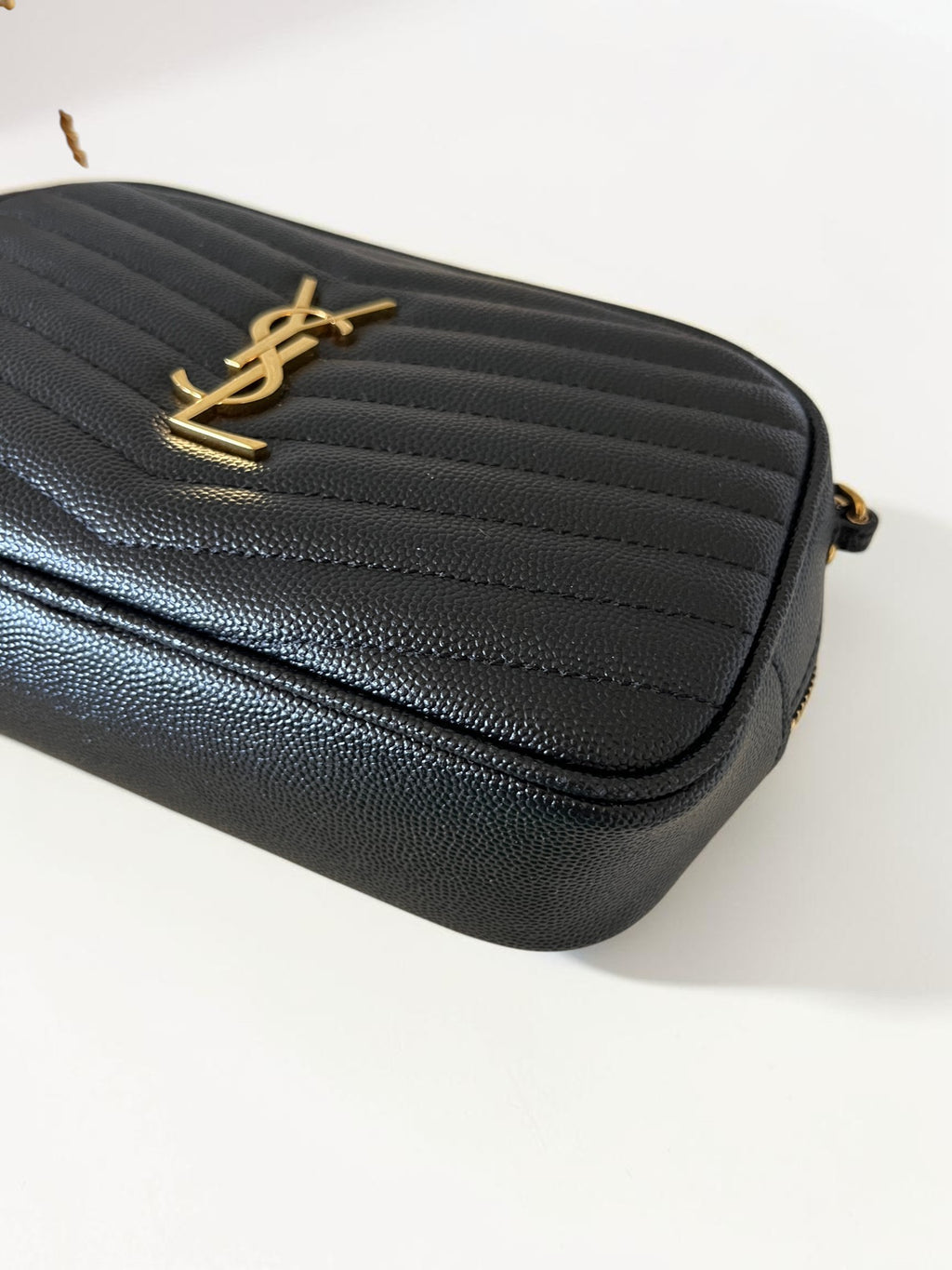 Saint Laurent Lou Mini Camera Bag Black