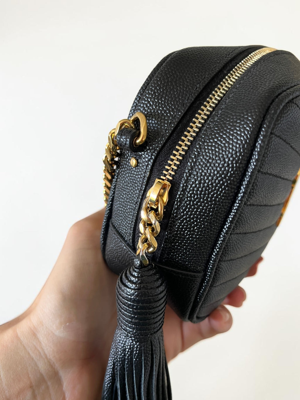 Saint Laurent Lou Mini Camera Bag Black