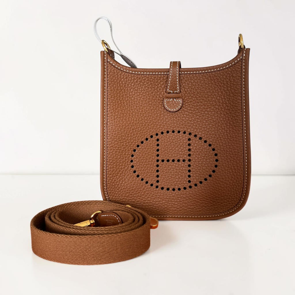 Hermès Evelyne 16 TPM Gold Taurillon Clemence