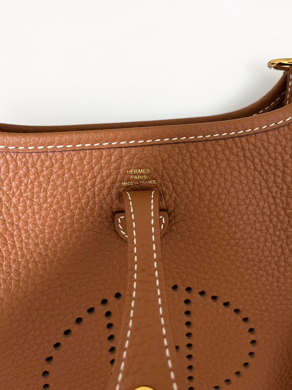 Hermès Evelyne 16 TPM Gold Taurillon Clemence