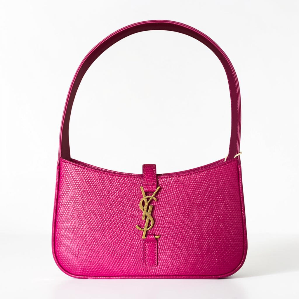 Saint Laurent 5 a 7 Mini Bag Lizard Embossed Leather