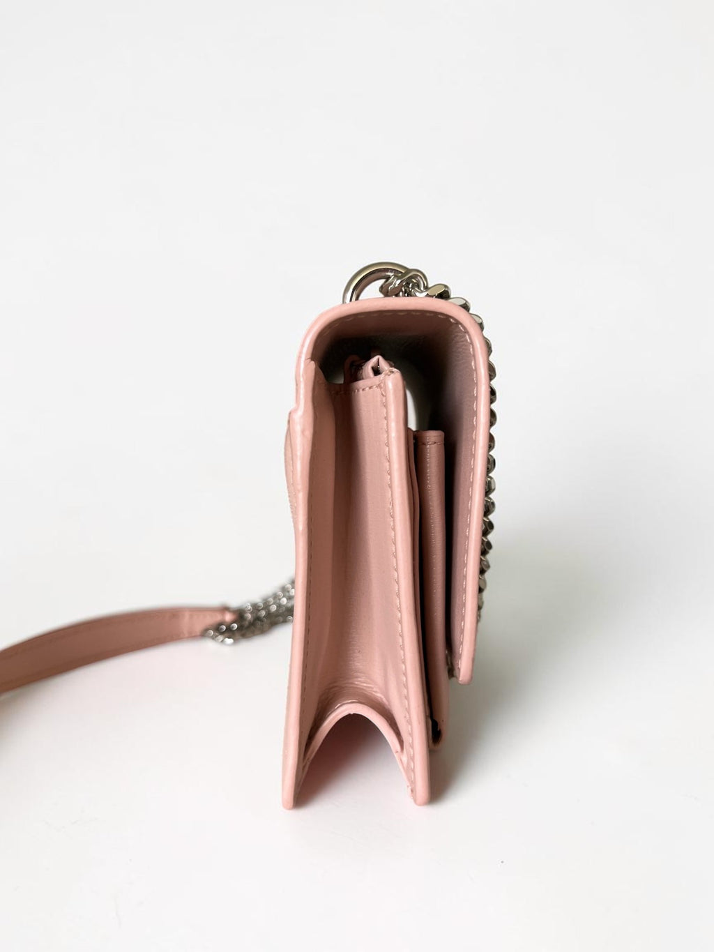 Saint Laurent Mini Sunset Bag Powder Pink