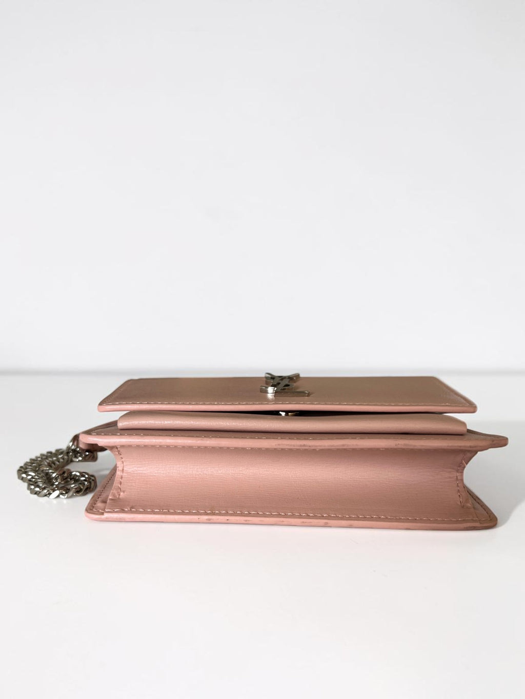 Saint Laurent Mini Sunset Bag Powder Pink