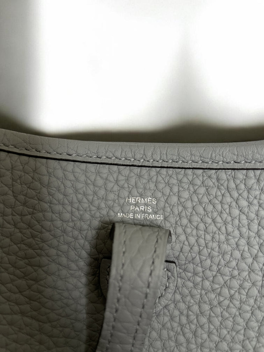 Hermès Mini Evelyne 16 TPM Crossbody Bag In Taurillon Clemence Leather